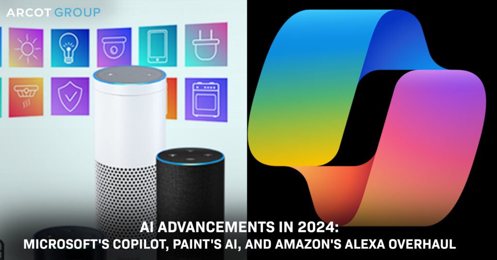 AI Advancements in 2024: Microsoft's Copilot, Paint's AI, and Amazon's Alexa Overhaul