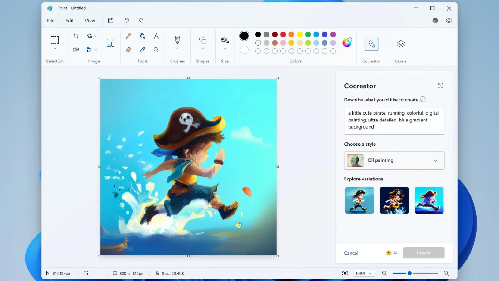 Microsoft Paint is getting an AI-powered image generator that responds to your text prompts and doodles